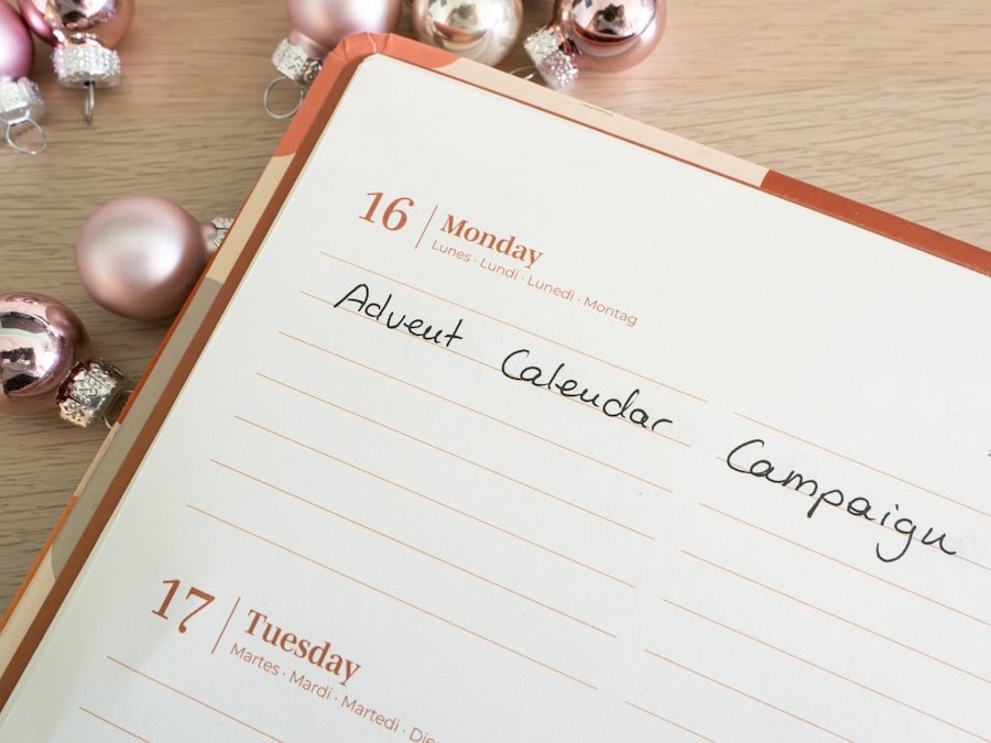 Photo Content Calendar
